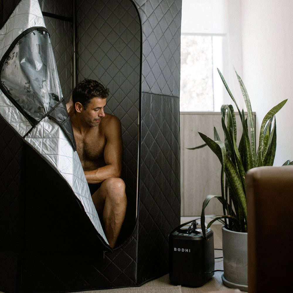 Sauna portátil a vapor