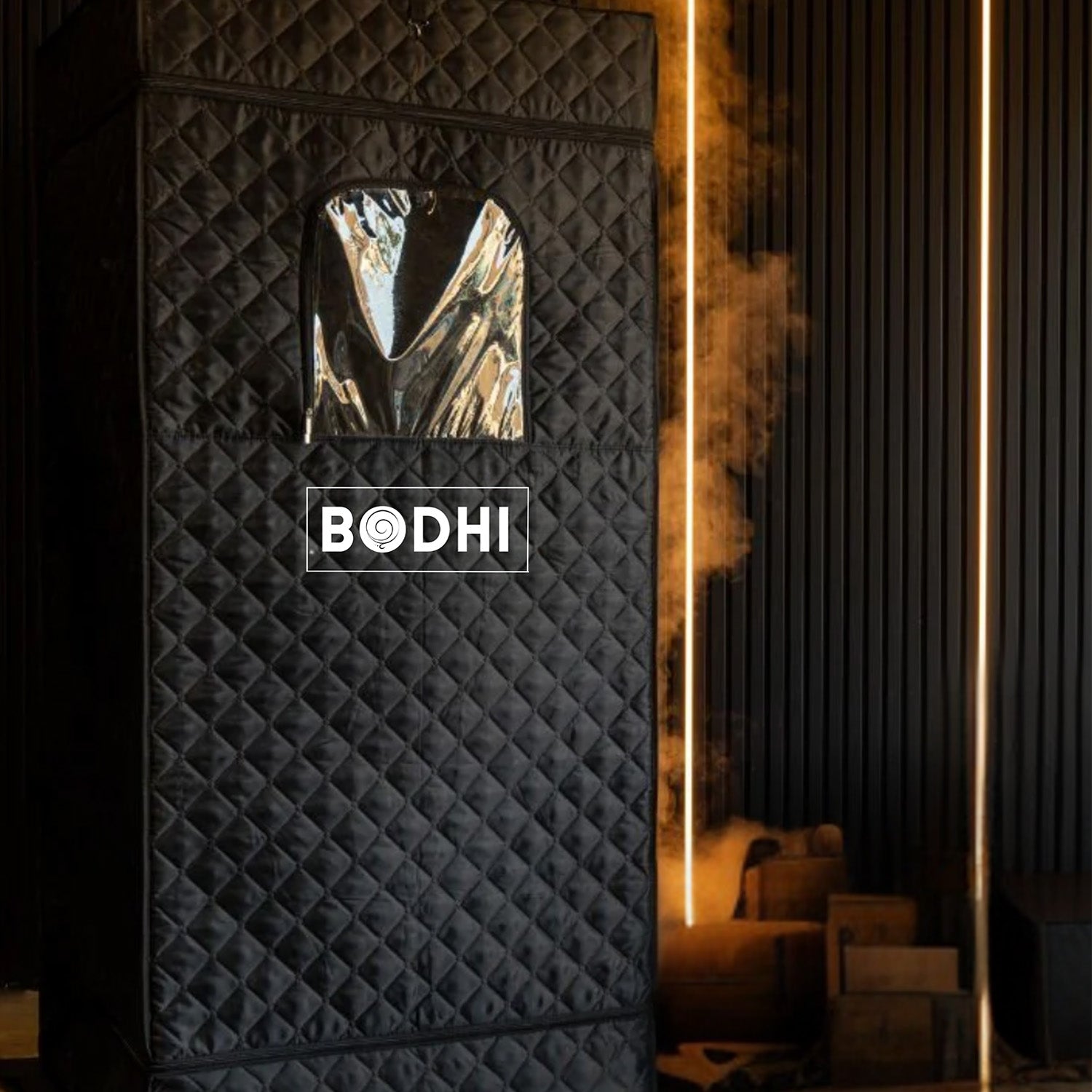 Un Bodhi Saina dentro de su estuche. 